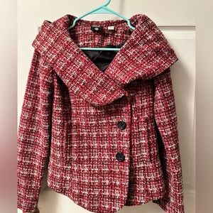 BDG Urban Outfitters Cropped Soft Tweed Jacket